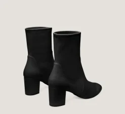 Stuart Weitzman The SW Icons Collection|Trending: Block Heels-CHANGE LOCATION Stretch Nappa Leather/Black