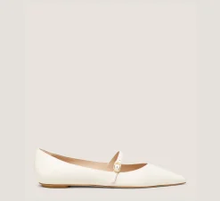 Stuart Weitzman The Bridal Collection|The Best Sellers Edit-CHANGE LOCATION Lacquered Nappa Leather/Seashell