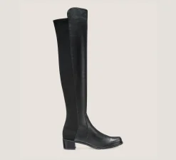 Stuart Weitzman The SW Extended Sizes Collection|Boots & Booties-CHANGE LOCATION Nappa leather/Black