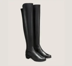 Stuart Weitzman The SW Extended Sizes Collection|Boots & Booties-CHANGE LOCATION Nappa leather/Black