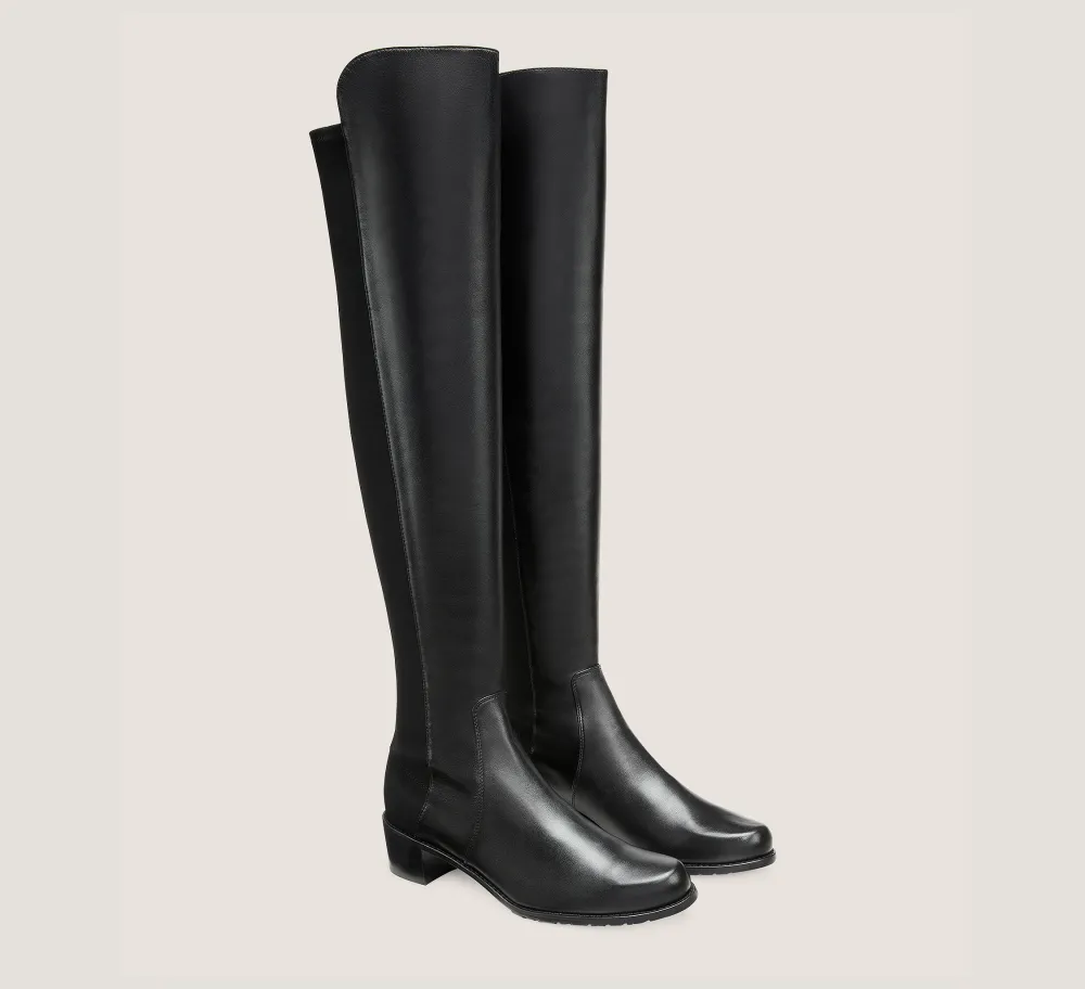Stuart Weitzman The SW Extended Sizes Collection|Boots & Booties-CHANGE LOCATION Nappa leather/Black