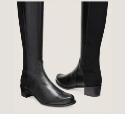 Stuart Weitzman The SW Extended Sizes Collection|Boots & Booties-CHANGE LOCATION Nappa leather/Black