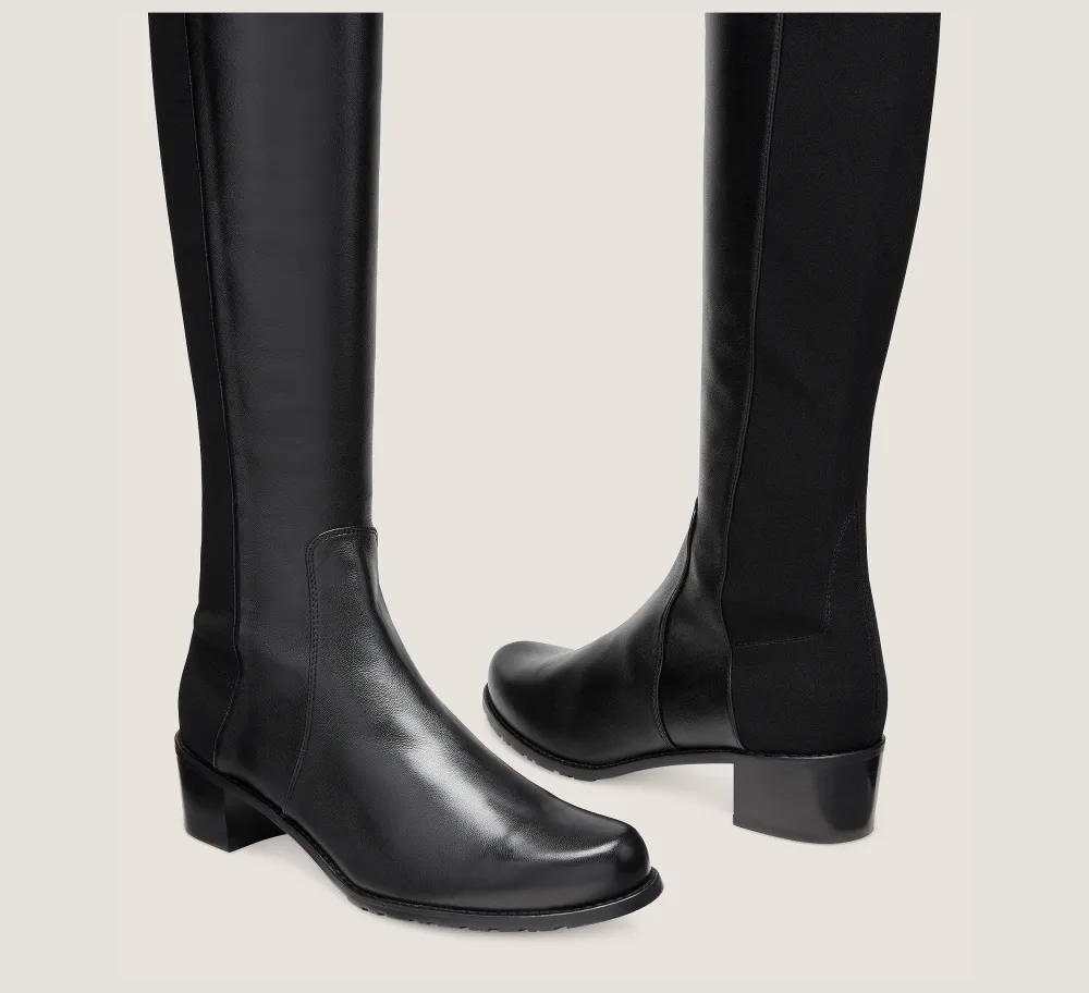 Stuart Weitzman The SW Extended Sizes Collection|Boots & Booties-CHANGE LOCATION Nappa leather/Black
