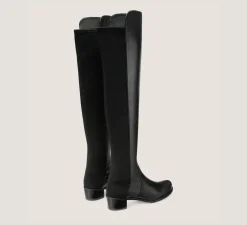 Stuart Weitzman The SW Extended Sizes Collection|Boots & Booties-CHANGE LOCATION Nappa leather/Black