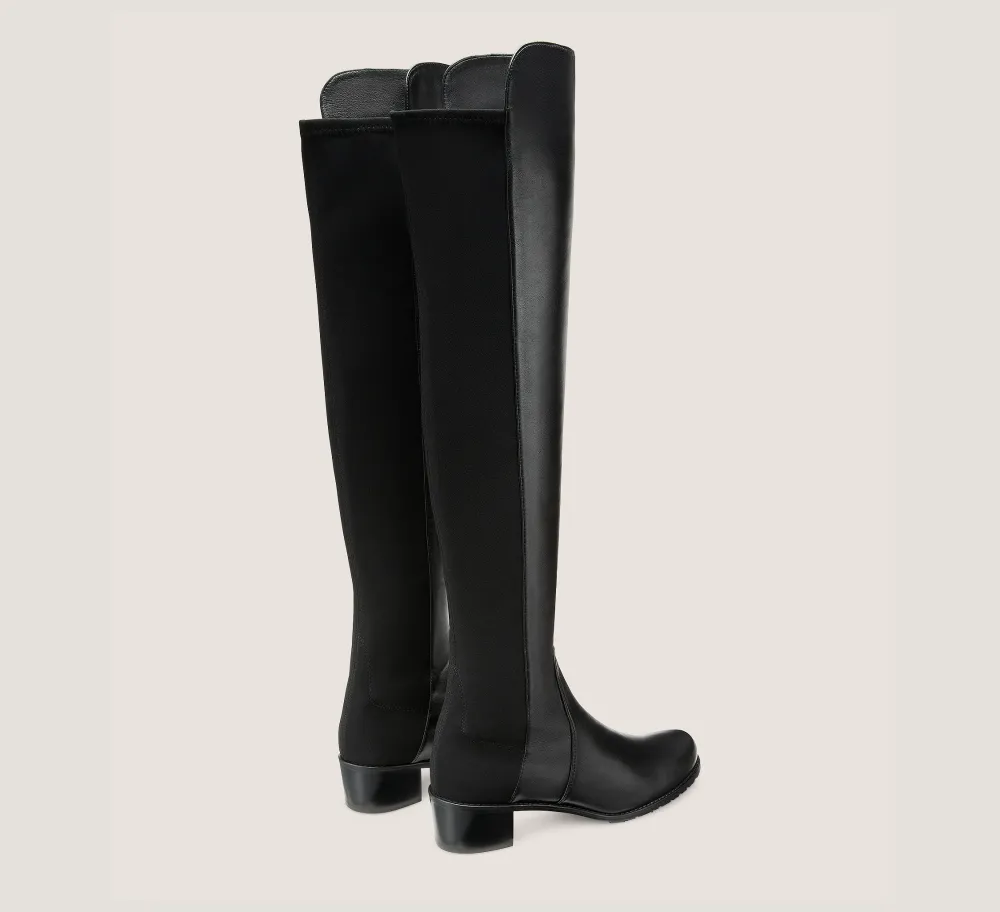 Stuart Weitzman The SW Extended Sizes Collection|Boots & Booties-CHANGE LOCATION Nappa leather/Black