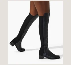 Stuart Weitzman The SW Extended Sizes Collection|Boots & Booties-CHANGE LOCATION Nappa leather/Black