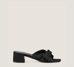 Stuart Weitzman Mid Heel Sandals|Trending: Block Heels-CHANGE LOCATION Vintage denim/Black