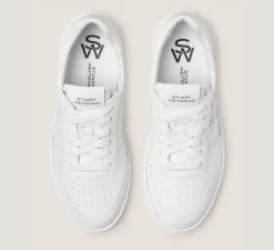 Stuart Weitzman Sneakers|The SW Exclusives Collection-CHANGE LOCATION Calf leather/White