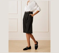 Stuart Weitzman The Work Essentials Edit|The SW Exclusives Collection-CHANGE LOCATION Suede & crystal/Black & Graphite