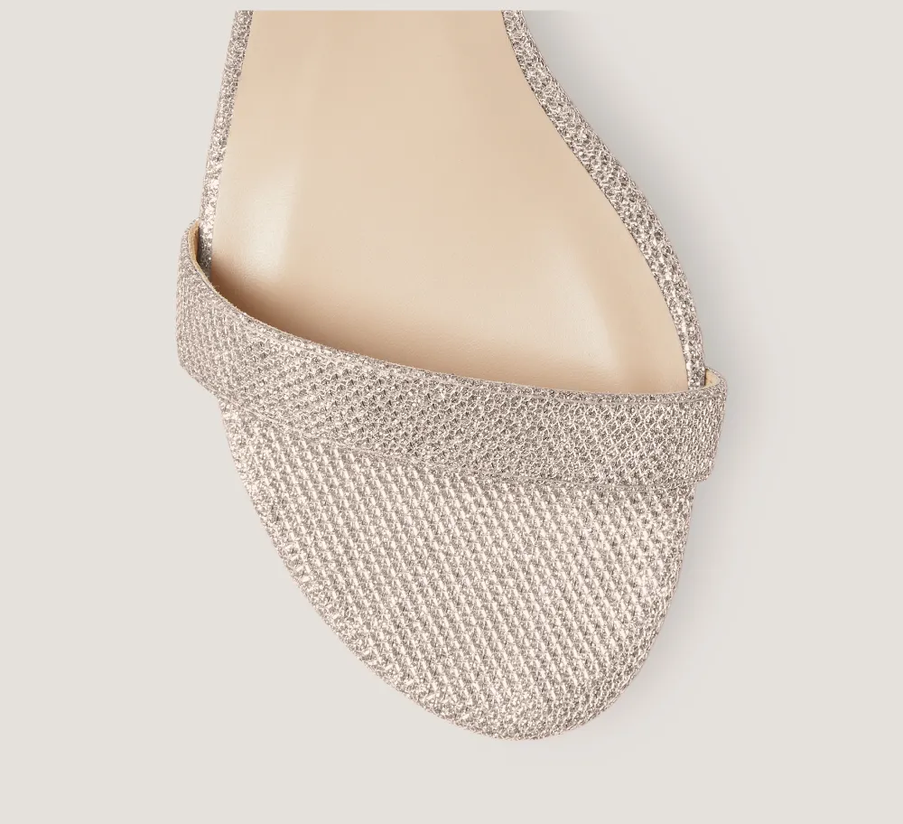 Stuart Weitzman The SW Extended Sizes Collection|Sandals-CHANGE LOCATION New Noir/Poudre Blush Pink