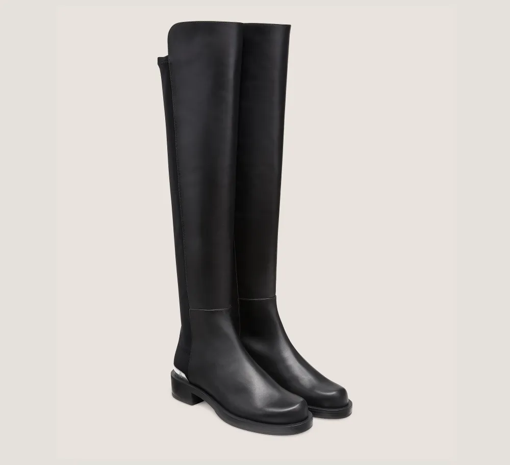 Stuart Weitzman Boots & Booties|BOOTS&BOOTIES-CHANGE LOCATION Calf Leather/Black