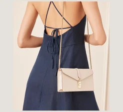 Stuart Weitzman HANDBAGS|The SW Exclusives Collection-CHANGE LOCATION Smooth Leather/Oat