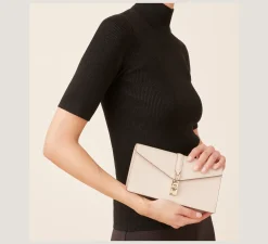 Stuart Weitzman HANDBAGS|The SW Exclusives Collection-CHANGE LOCATION Smooth Leather/Oat