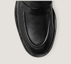 Stuart Weitzman The Work Essentials Edit|The SW Extended Sizes Collection-CHANGE LOCATION Lacquered Nappa Leather/Black