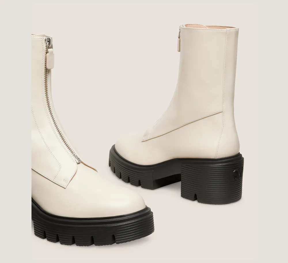 Stuart Weitzman The Work Essentials Edit-CHANGE LOCATION Smooth Leather/Oat