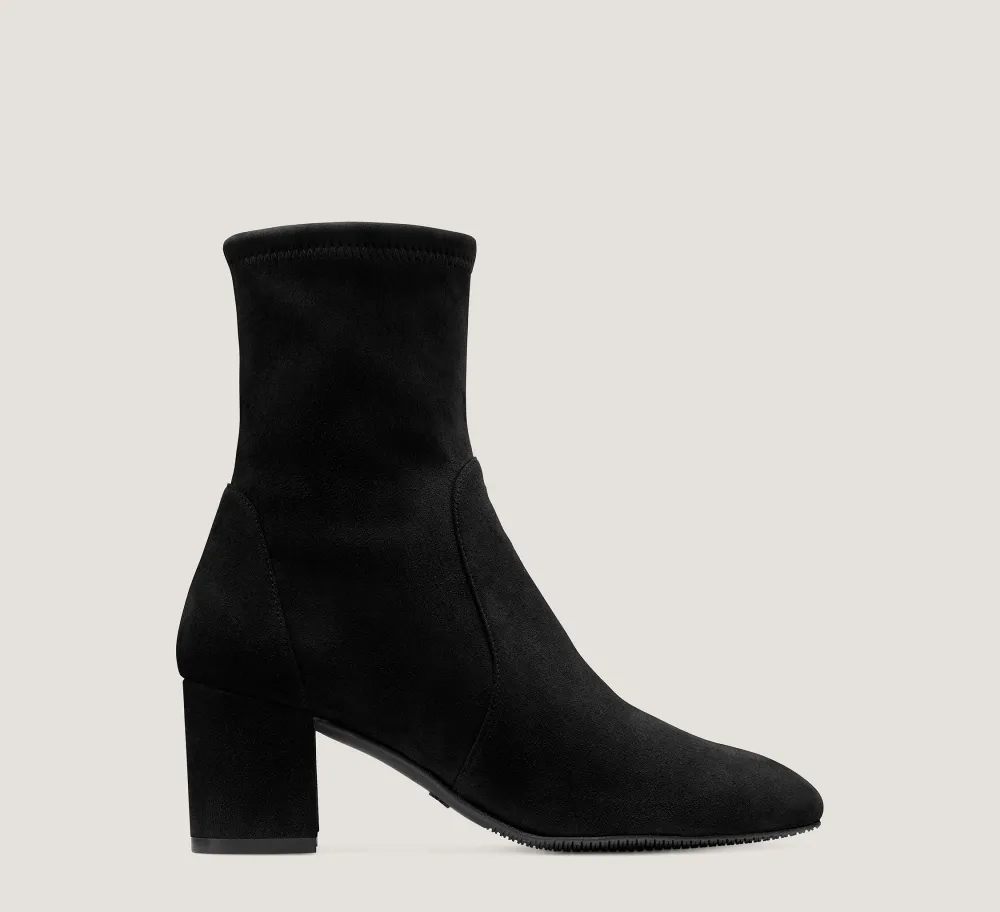 Stuart Weitzman The SW Icons Collection|The SW Exclusives Collection-CHANGE LOCATION Stretch suede/Black