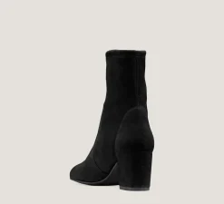 Stuart Weitzman The SW Icons Collection|The SW Exclusives Collection-CHANGE LOCATION Stretch suede/Black