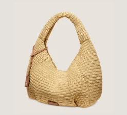 Stuart Weitzman HANDBAGS-CHANGE LOCATION Handwoven raffia/Natural