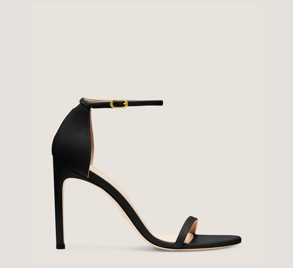 Stuart Weitzman The SW Icons Collection|The Nudist Collection-CHANGE LOCATION Smooth Leather/Black