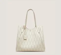 Stuart Weitzman HANDBAGS-CHANGE LOCATION Quilted Leather/Oat