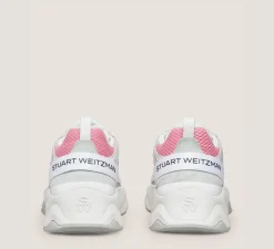 Stuart Weitzman The SW Exclusives Collection|Sneakers-CHANGE LOCATION Calf leather & mesh/Pastel Multi