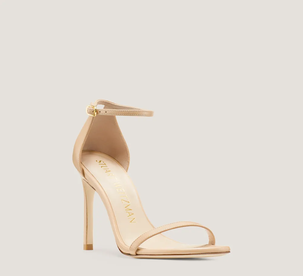Stuart Weitzman The SW Icons Collection|The Nudist Collection-CHANGE LOCATION Smooth Leather/Adobe Beige