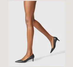 Stuart Weitzman Pumps & Heels|The SW Icons Collection-CHANGE LOCATION Smooth Leather/Black