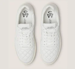 Stuart Weitzman Sneakers-CHANGE LOCATION Nappa Leather/White