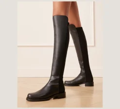 Stuart Weitzman The SW Extended Sizes Collection|Boots & Booties-CHANGE LOCATION Calf Leather/Black