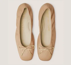 Stuart Weitzman The Work Essentials Edit|The Best Sellers Edit-CHANGE LOCATION Lacquered Nappa Leather/Adobe Beige