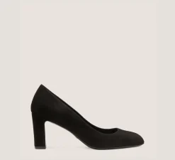 Stuart Weitzman The Occasion Edit|Pumps & Heels-CHANGE LOCATION Suede/Black