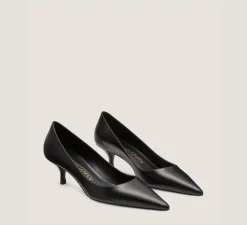Stuart Weitzman The Occasion Edit|The SW Extended Sizes Collection-CHANGE LOCATION Smooth Leather/Black