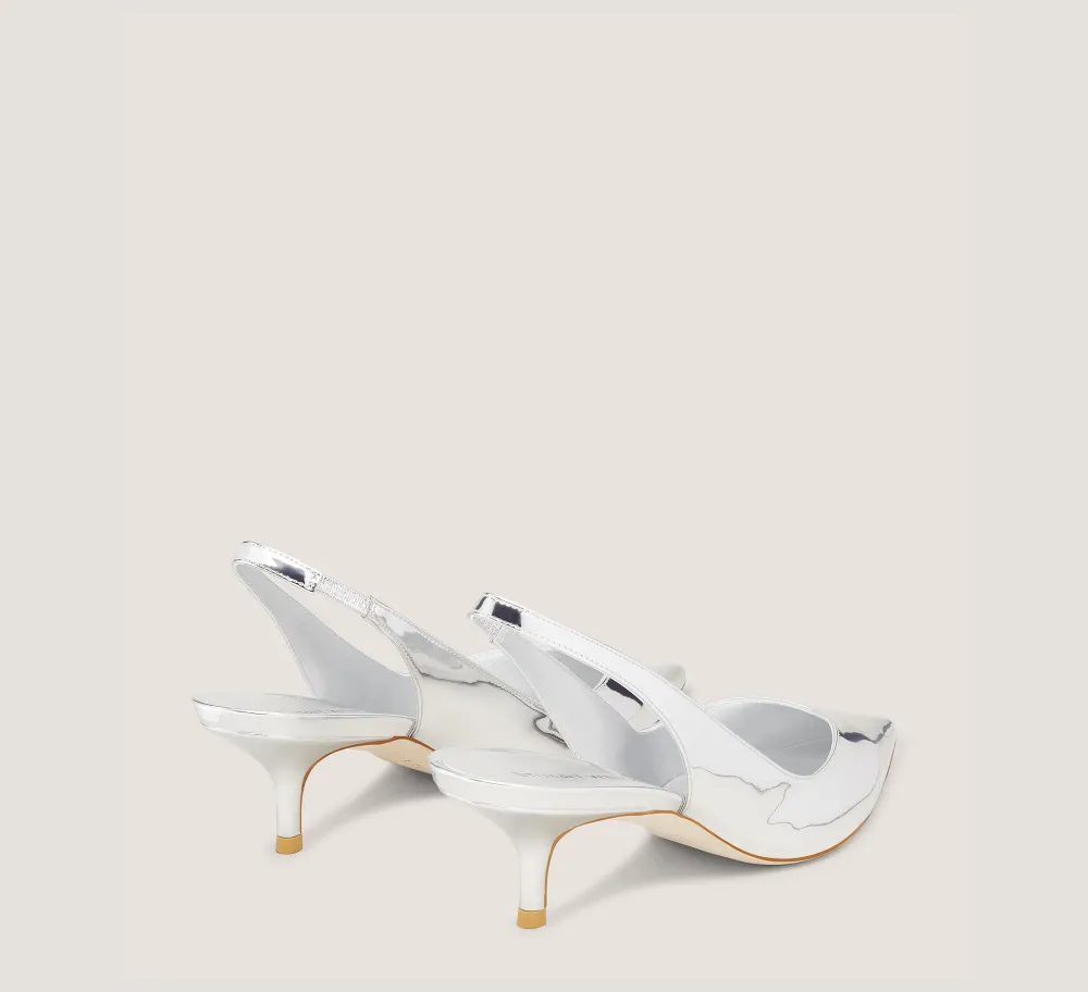 Stuart Weitzman The SW Exclusives Collection|The Occasion Edit-CHANGE LOCATION Specchio leather/Silver