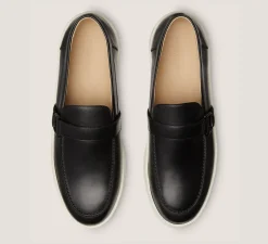 Stuart Weitzman MEN'S-CHANGE LOCATION Leather/Black