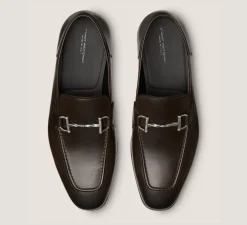 Stuart Weitzman MEN'S-CHANGE LOCATION Leather/Dark Brown