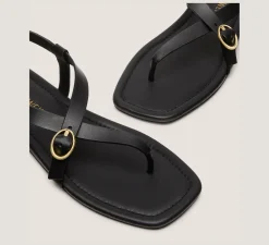Stuart Weitzman Flat & Low Heel Sandals|The Best Sellers Edit-CHANGE LOCATION Black
