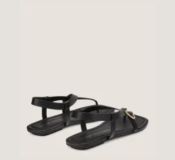 Stuart Weitzman Flat & Low Heel Sandals|The Best Sellers Edit-CHANGE LOCATION Black
