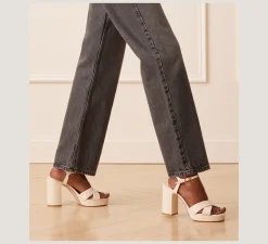 Stuart Weitzman High Heel Sandals|The Bridal Collection-CHANGE LOCATION Smooth Leather/Seashell