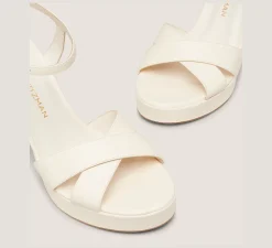 Stuart Weitzman High Heel Sandals|The Bridal Collection-CHANGE LOCATION Smooth Leather/Seashell