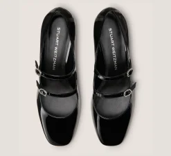Stuart Weitzman Trending: Block Heels|The Best Sellers Edit-CHANGE LOCATION Black