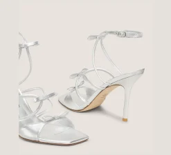 Stuart Weitzman High Heel Sandals|The Bridal Collection-CHANGE LOCATION Silver