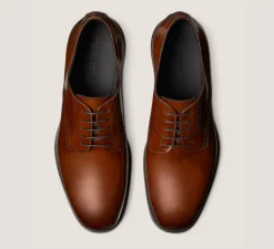 Stuart Weitzman MEN'S-CHANGE LOCATION Brushed Leather/Tan