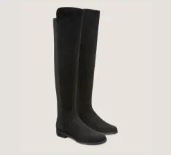 Stuart Weitzman The SW Extended Sizes Collection|Boots & Booties-CHANGE LOCATION Suede/Black