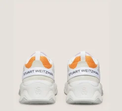 Stuart Weitzman The SW Exclusives Collection|Sneakers-CHANGE LOCATION Calf leather & mesh/Light Beige