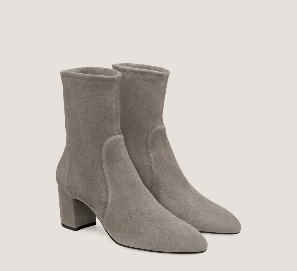 Stuart Weitzman Boots & Booties|BOOTS&BOOTIES-CHANGE LOCATION Stretch suede/Flannel Gray