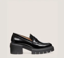 Stuart Weitzman The SW Extended Sizes Collection|Flats & Loafers-CHANGE LOCATION Spazzolato/Black