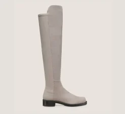 Stuart Weitzman The SW Extended Sizes Collection|Boots & Booties-CHANGE LOCATION Suede/Flannel Gray