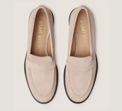 Stuart Weitzman The SW Extended Sizes Collection|Flats & Loafers-CHANGE LOCATION Sport Suede/Sabbia