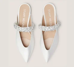 Stuart Weitzman The Bridal Collection|The SW Exclusives Collection-CHANGE LOCATION Satin/White