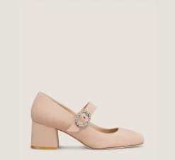 Stuart Weitzman Trending: Block Heels|The SW Exclusives Collection-CHANGE LOCATION Dolce Taupe